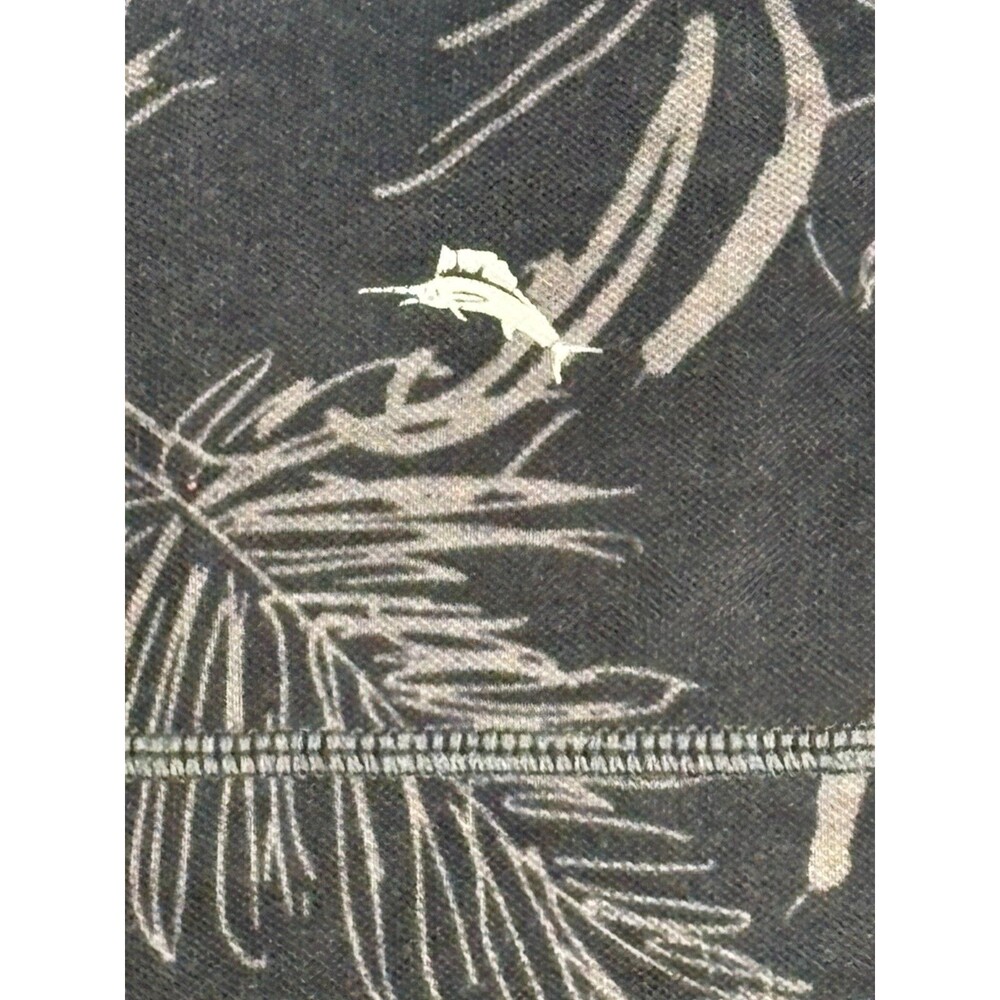 Tommy Bahama Baseball Chicago White Sox Polo Shirt 3XL Black Floral Cotton MLB - Picture 12 of 16